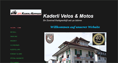 Desktop Screenshot of kaderli-motos.ch