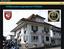 Tablet Screenshot of kaderli-motos.ch